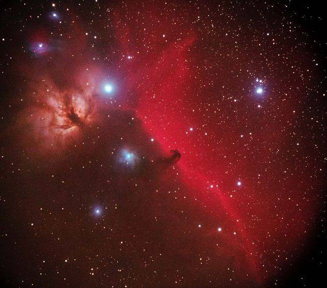 Nebulosa cabeza de caballo desde otro angulo